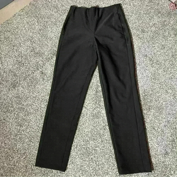 HFX Winter Tech Pants Women’s Small Black High Waisted Fleece Lined Side Zipper - Picture 5 of 16